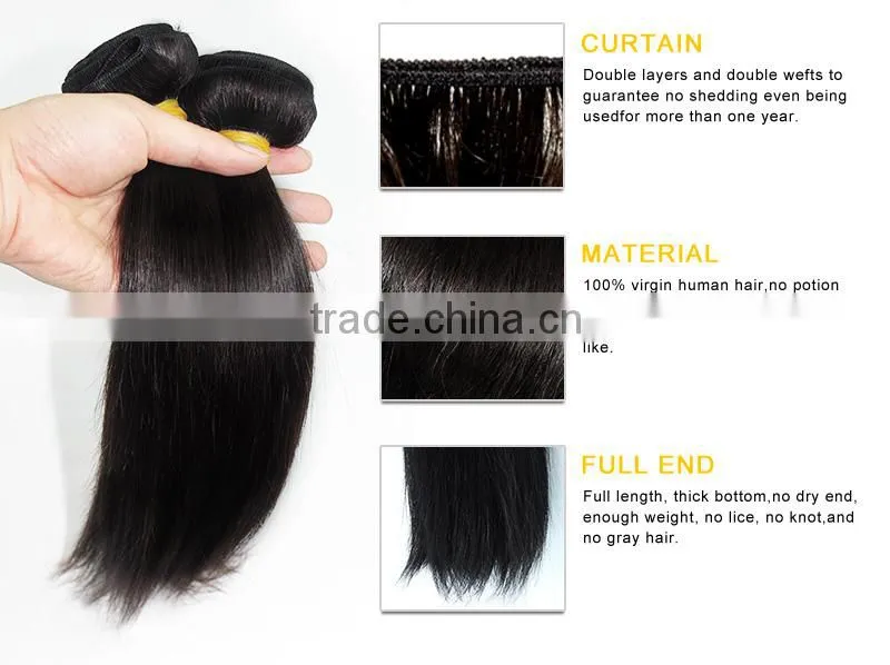 Best Quality 5A Weft Wholesales virgin malaysian silky straight hair
