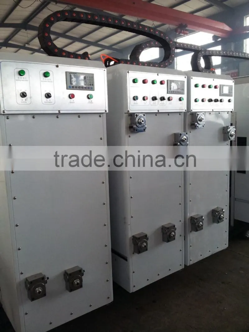 Auto printing slotting and rotary die cutting machine carton making machine