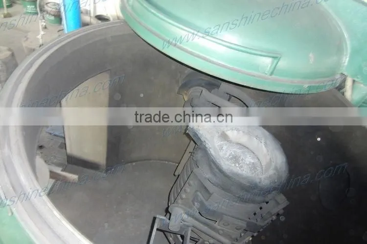 Amorphous magnetic core ribbon spinning machine