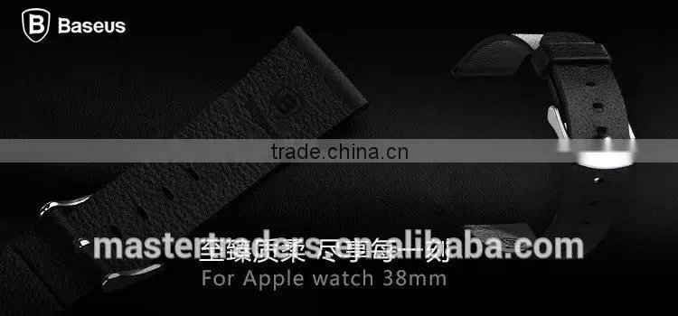 BASEUS Classic Buckle 42MM Genuine Leather Watch Band Wrist Strap For Apple Watch MT-3486
