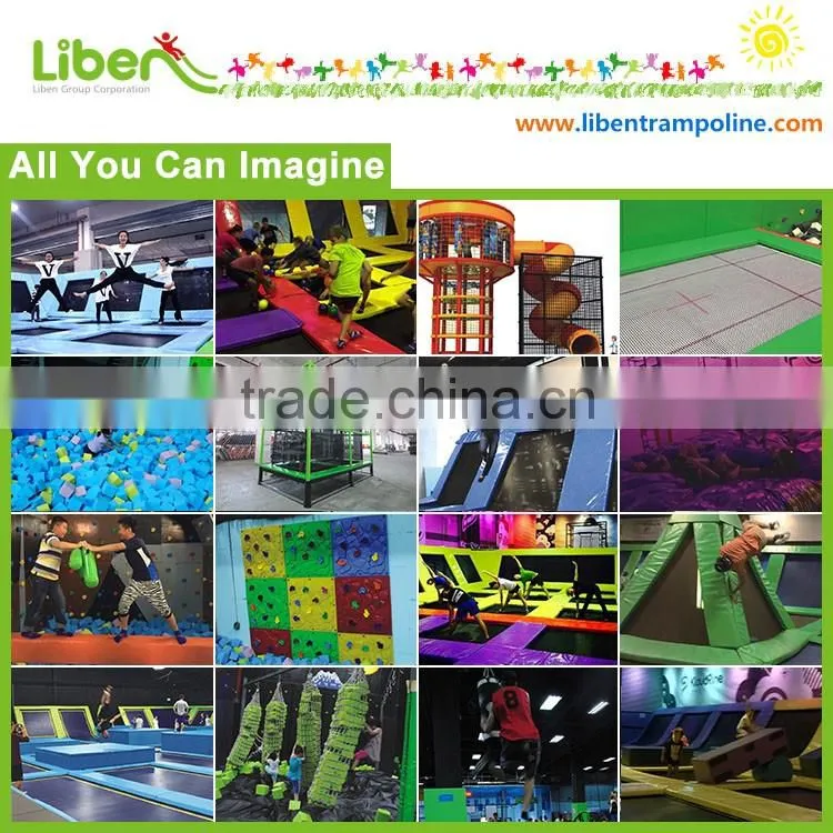 Kids Various New Games Included Large Indoor Children Amusement Park with trampoline, indoor playground and outward bound