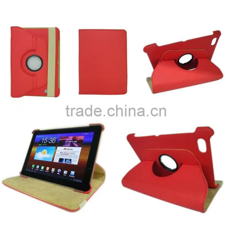 Rotary leather smart case for Samsung Galaxy Tab 7.7 P6800