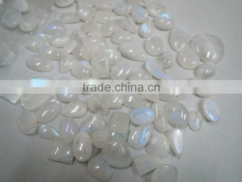 AAA grade Rainbow Moonstone Gemstone Cabochons