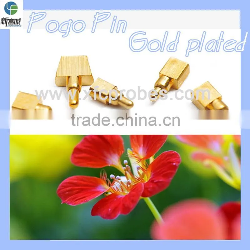 Flat spring loaded contact pin, "Alibaba Trade Assurance" available, don't worry about order