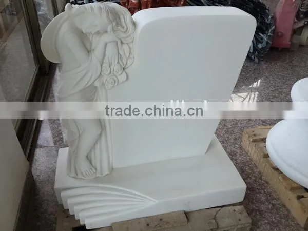 white Marble Angel Tombstone Price
