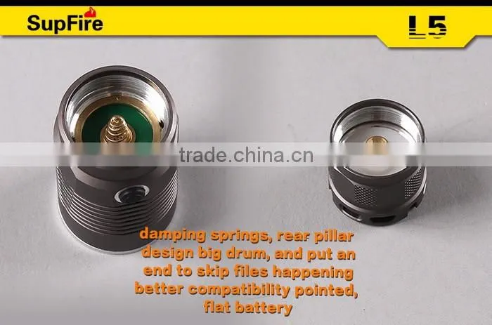 Supfire L5 hot sale high quality waterproof led torch
