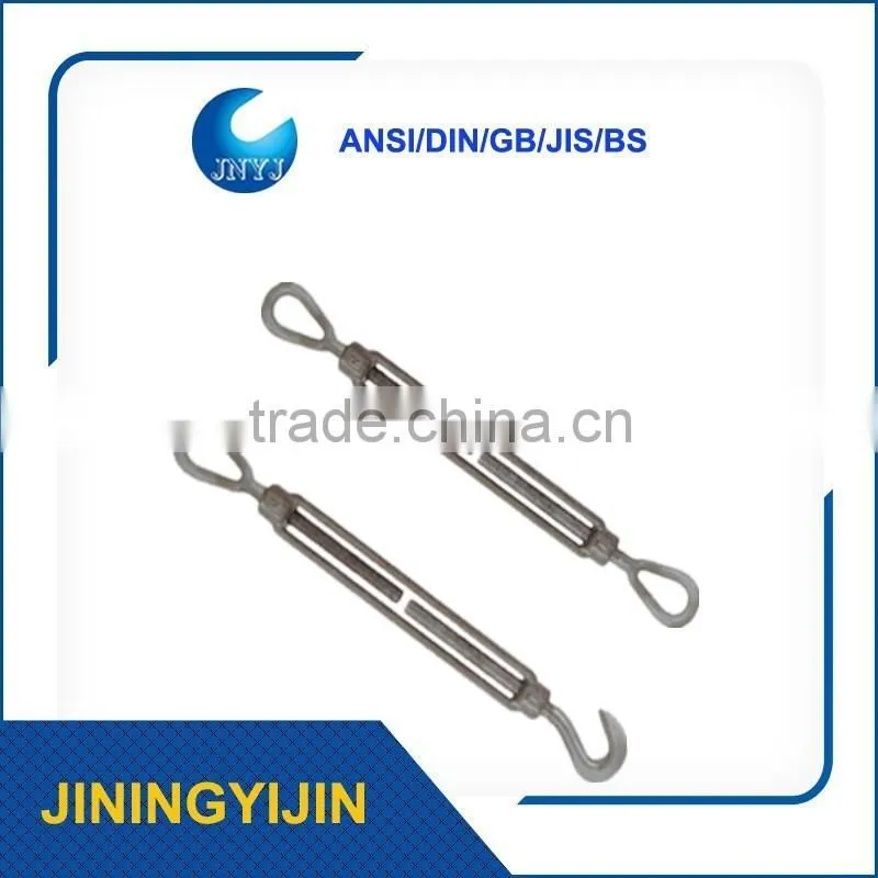 Galvanized Eye & Hook Small Size Turnbuckle