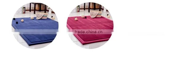 130cm*190cm large size coral fleece rectangle rugs of high water absorbent