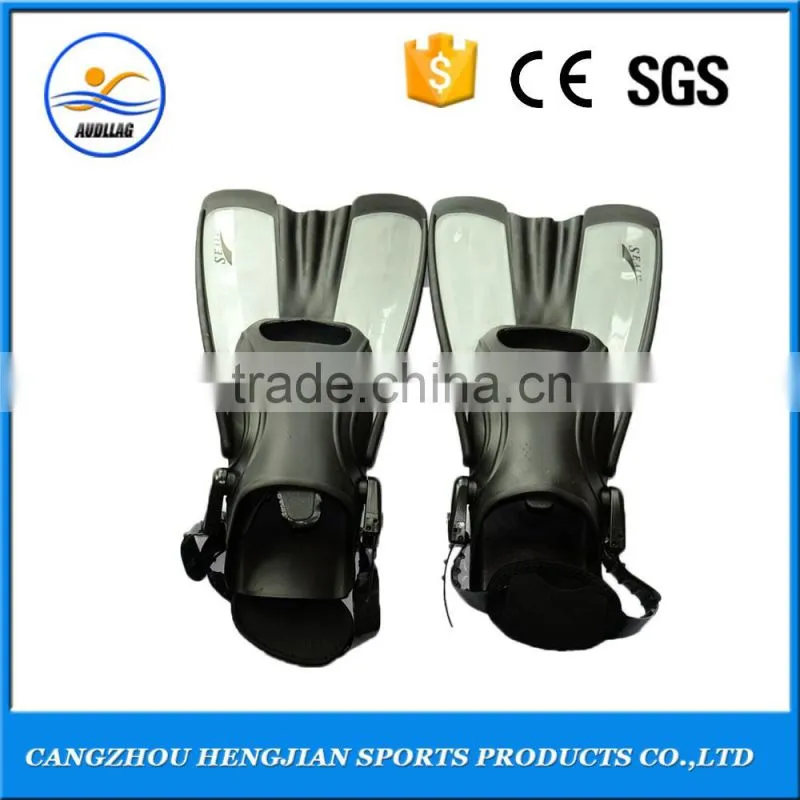 Colorful swimming diving scuba fins