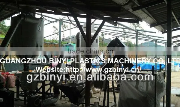 Waste bottles recycling line / pet waste plastic recycle line / waste pet bottle recycling line YMWL-PET1500-2000KG