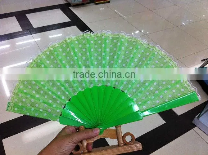 small plastic print fan for advertising