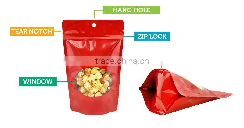 Food Grade Paper Packaging Bag With Custom Print Design