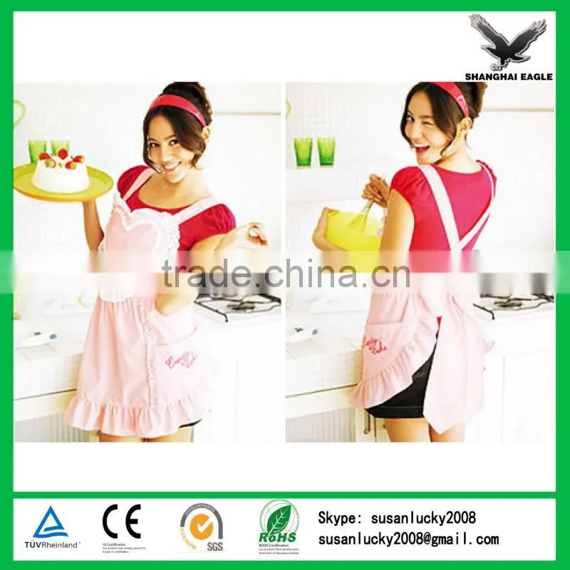 New Spun Poly Craft/ Commercial Restaurant Promotional Kitchen Bib Bibaprons (directly from factory)
