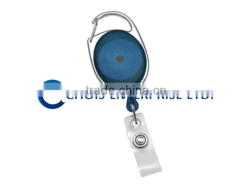Custom Yoyo Badge Reel/ID Card Holder Round Badge Reels Retractor