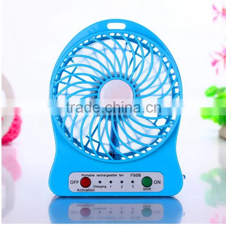 plastic power portable cooling travel handheld usb mini portable fan
