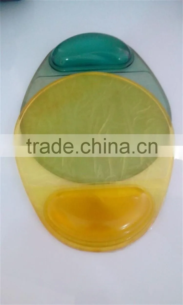 Transparent Gel Mouse Pad with Wrist Rest