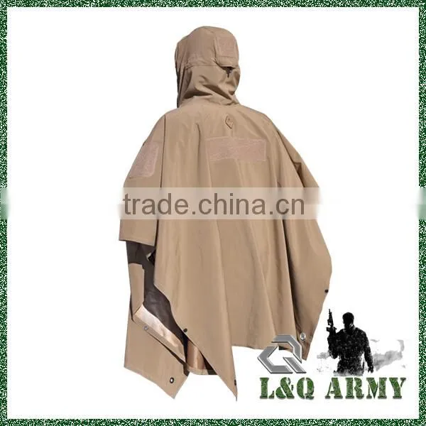 Elegant Outdoor Technical Soft-Shell Poncho 2014