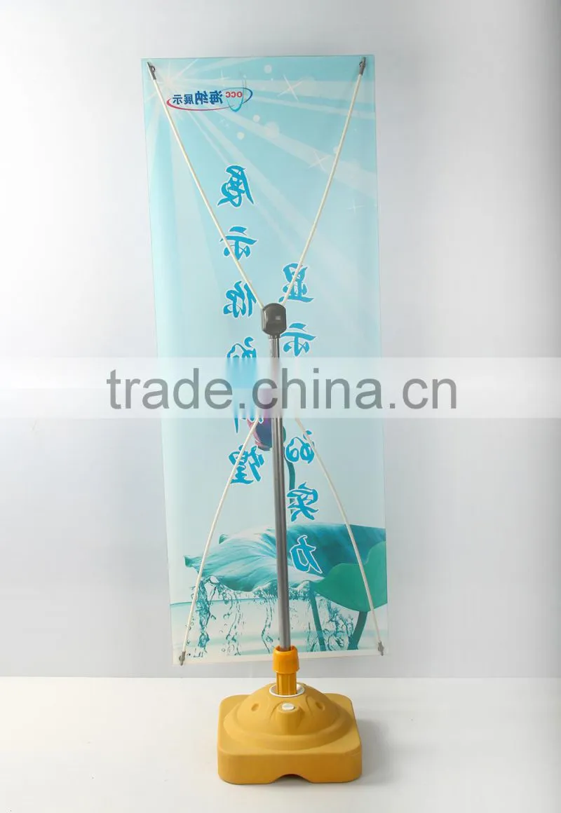 basement X banner stand, banner display