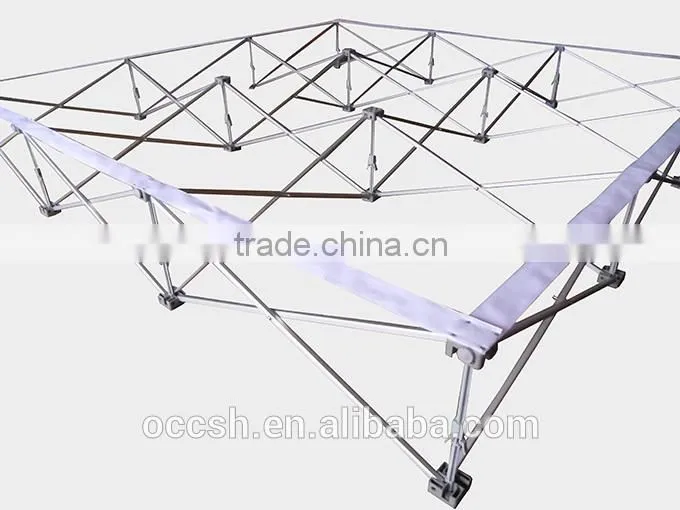 Pop Up Display Stand Exhibition Wall Banner Trade Show Backdrop Stand Tension Fabric Pop UP Dispaly