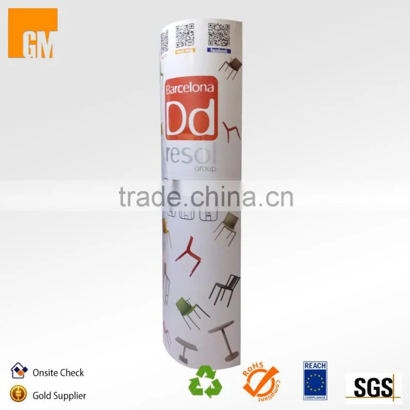Cardboard Recycable Totem Display Standee for Advertising