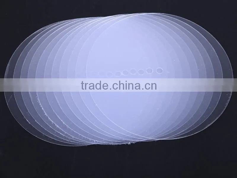 Heart Shape Clear Polystyrene/Polystyrene Sheet for Photo Frame