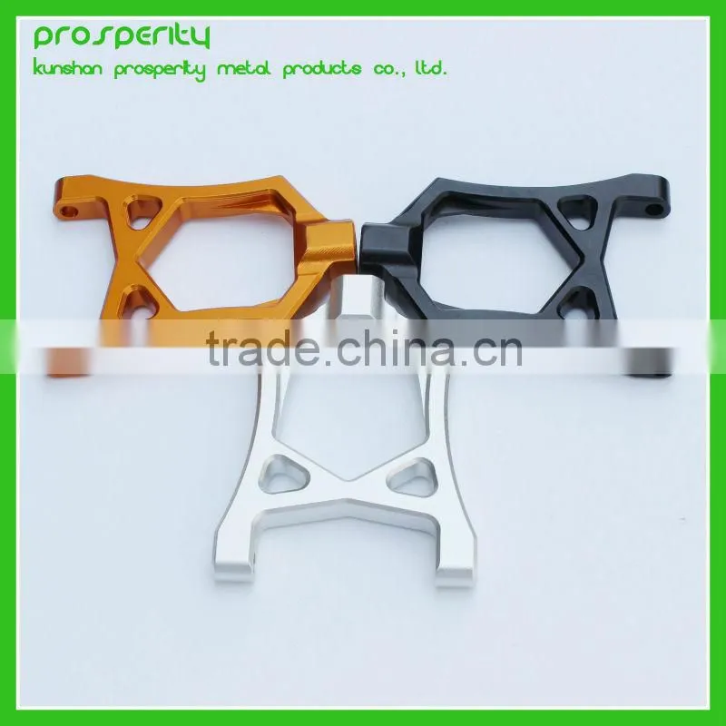 aluminum anodized spare parts with cnc milling processing