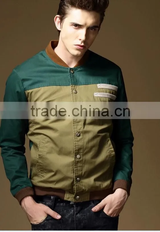 Spring and Autumn new men's casual cotton collar Korean wave of men thin coat jacket cotton jacket