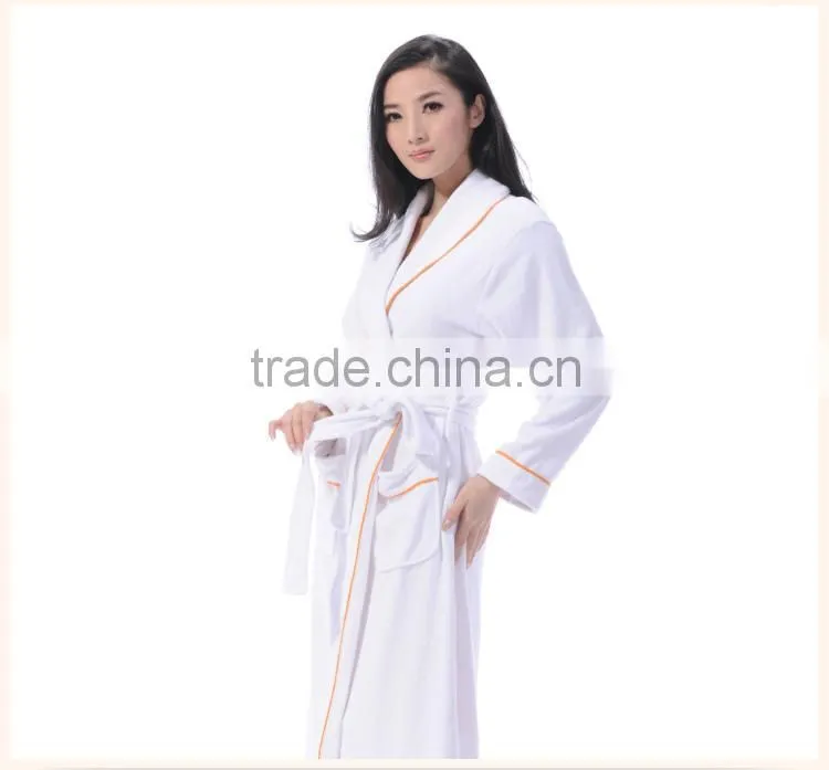 SOFT high quality Hotel terry cotton bathrobe