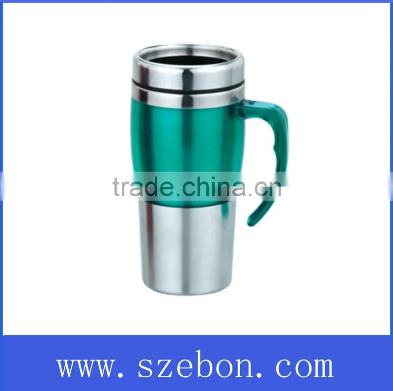 stainless steel insulated travel mug