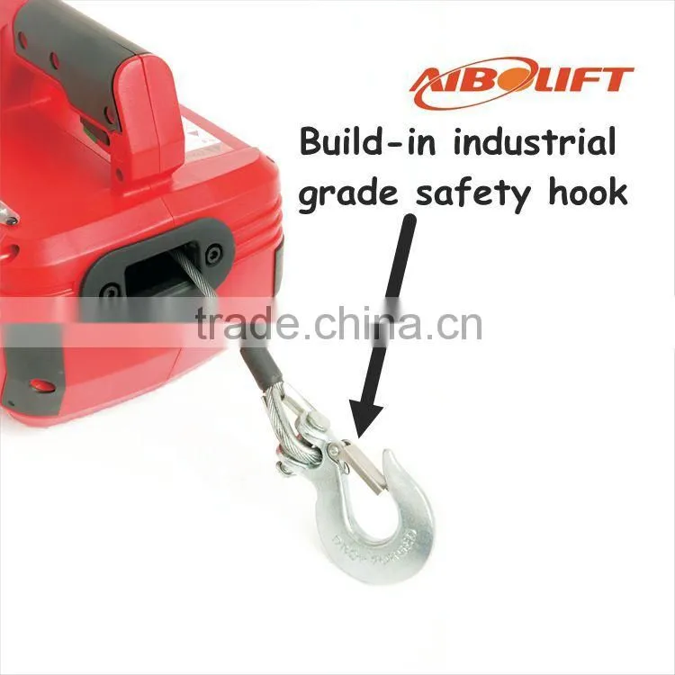 electric winch 450kg mini tractor block remote control