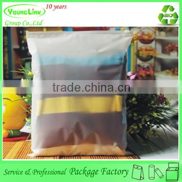 unique customized transparent EVA PVC plastic zipper bag