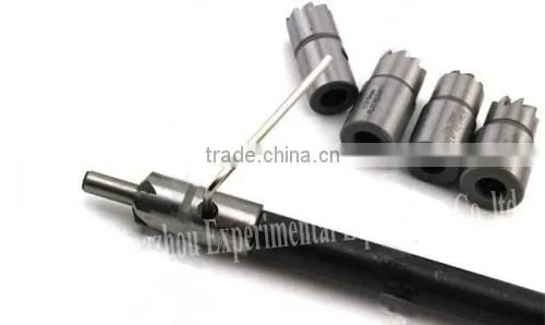 7 pics diesel engine injector seat cutter tools set