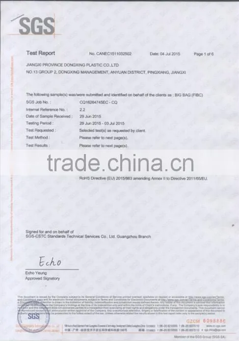 China Block Bottom Woven Polypropylene Valve Cement Packing Bags for 50kg Cement