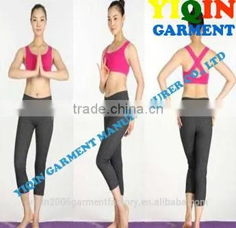 wholesale high quality good look custom yoga fitness wear