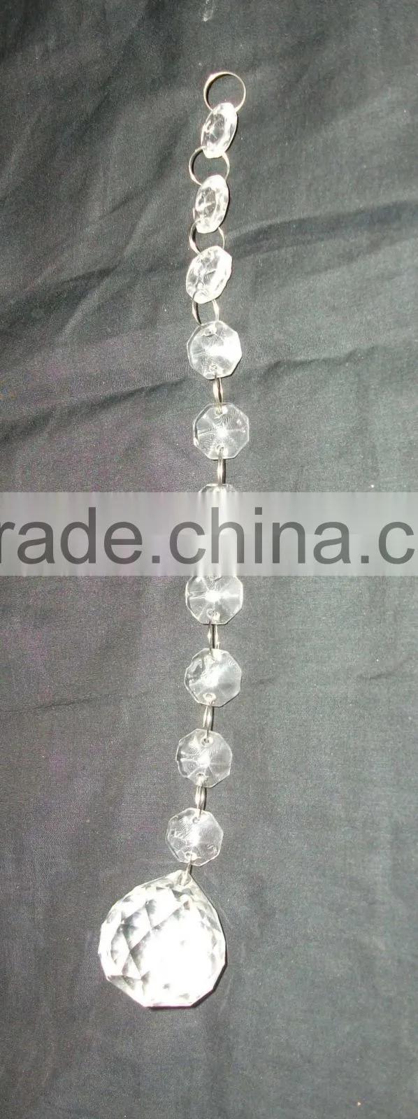 crystal garland, crystal backdrops