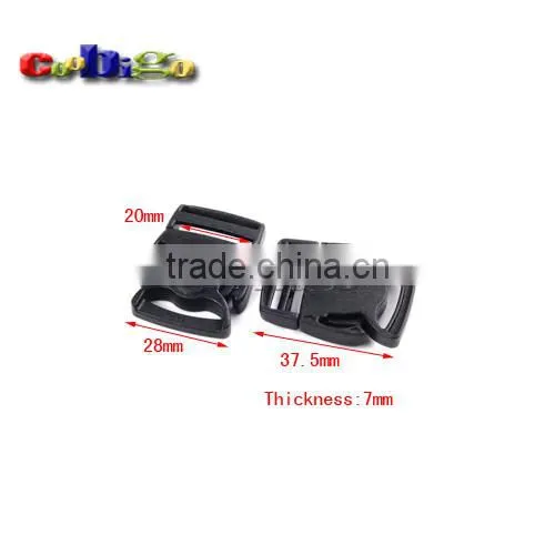 Plastic Crab-shape Detach Buckle For Backpack Straps Travel Bags Luggage Accessories #FLC330-20/25/32/38/50