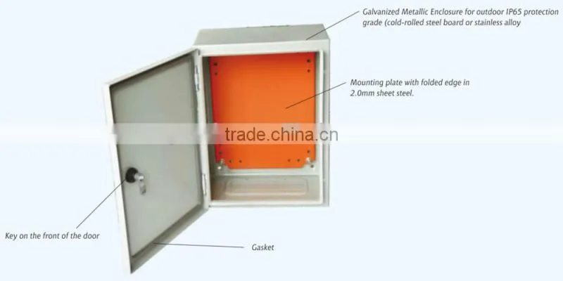 Manufacturer 600X400X150 Electrical Suppliers Galvanized Metallic Enclosure,Meter Box Electronic, Good Quality Enclosure /