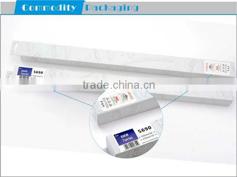 Auto Accessories Soft Front Windshield Wiper Blade S690