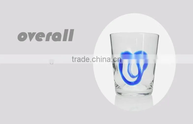 cheap Trust wholesale custom Glassware Manufactury water/drinking /tea glass cup Hand made