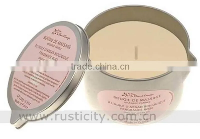 Custom logo beer promotion gift candle HL5003