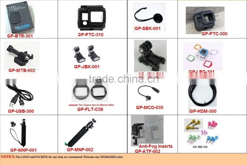 Telesin Professional 45M Waterproof Camera Housing Case for wholesale go pro accessories
