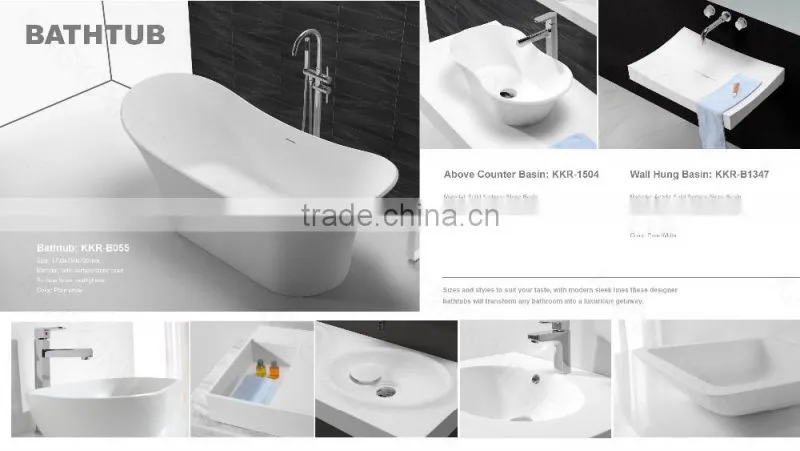 Solid surface bath tub prices , free standing bath tub