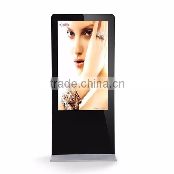 Hot selling customized AD display digital signage floor stand touch kiosk