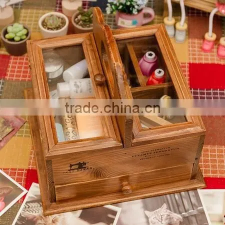 Boshang Home Wooden Jewelry Storage Box