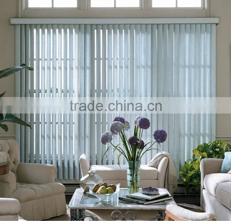 vertical plantation steel head rail vertical shutter
