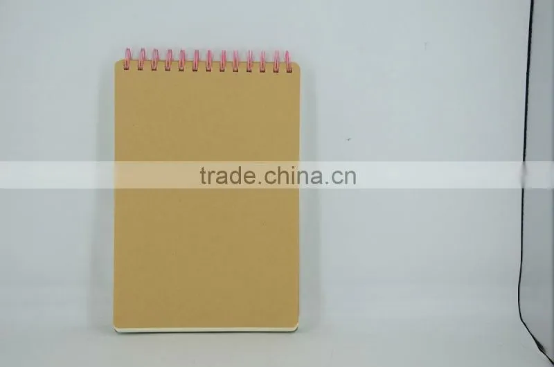 Spiral Bound Diaries Hardcover Custom Journal Exercise Notebook For School Students