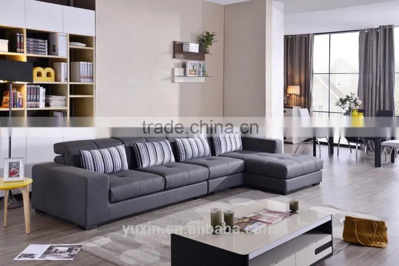 July New Arrival Fabric Corner Alibaba Sofa