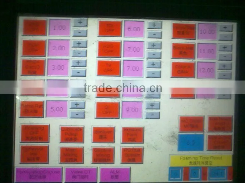 2014 high quality continuous foaming machine