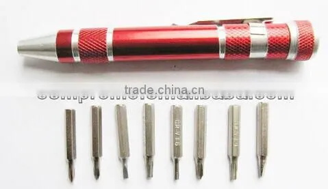 Promotional 6 in 1 Mutil-function Screwdriver Set from China factory