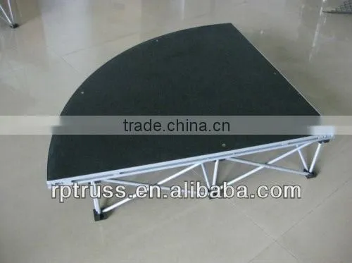 RP folding stage smart stage for outdoor and indoor aluminum and steel type